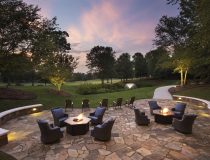 The Lodge At Ballantyne Charlotte Relaxing Stone Patio